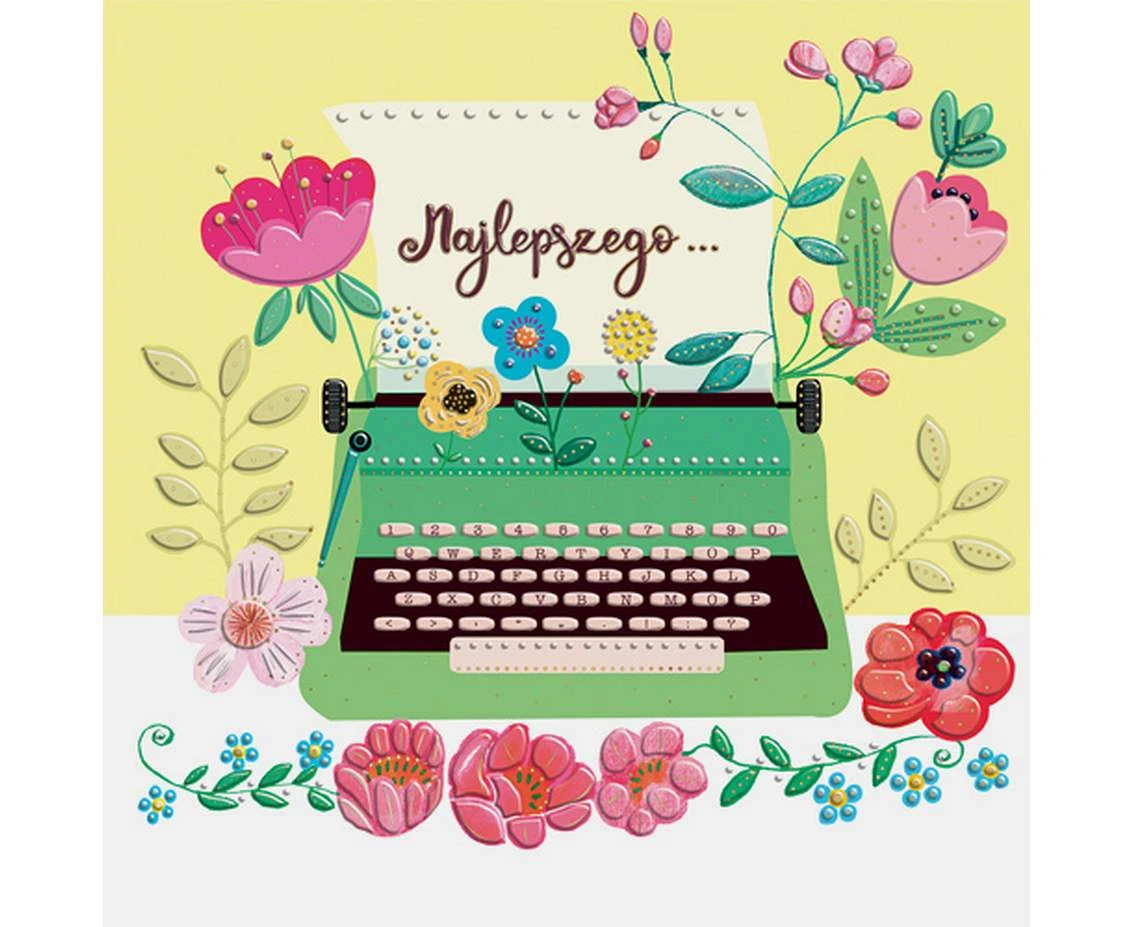 MACHINE greeting card, 1 pc.